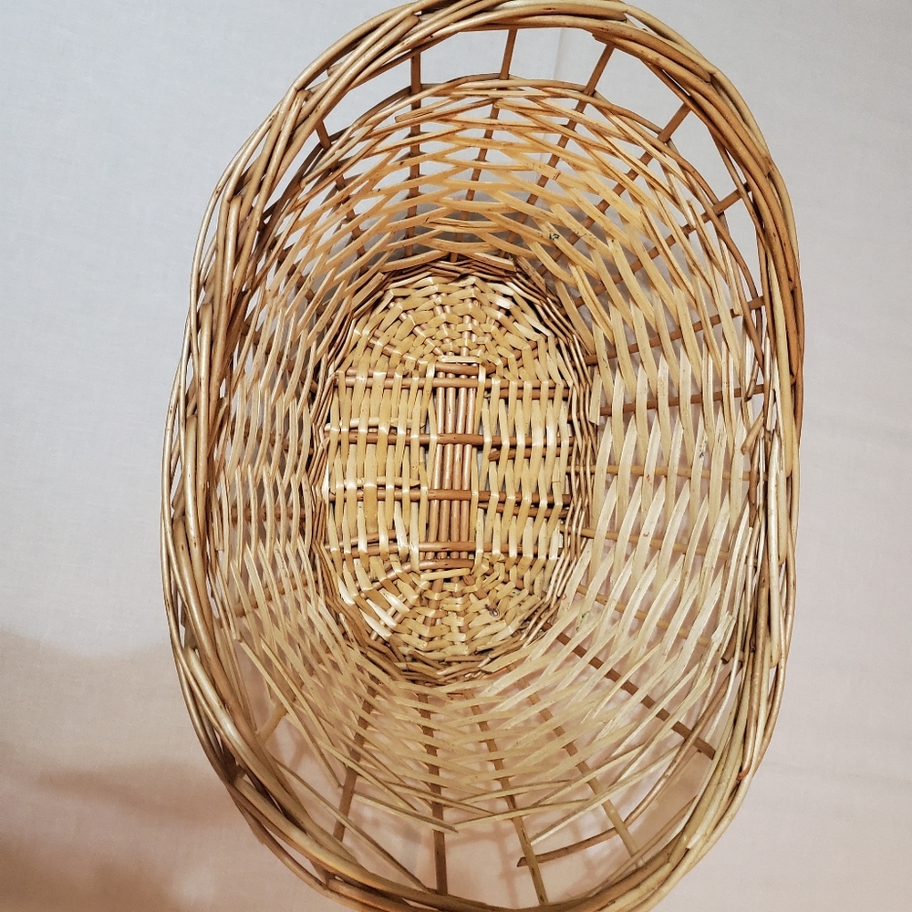 Boho Wicker Basket